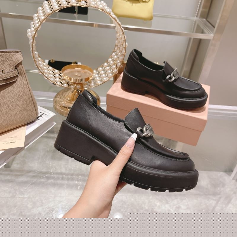 Miu Miu Leather Shoes